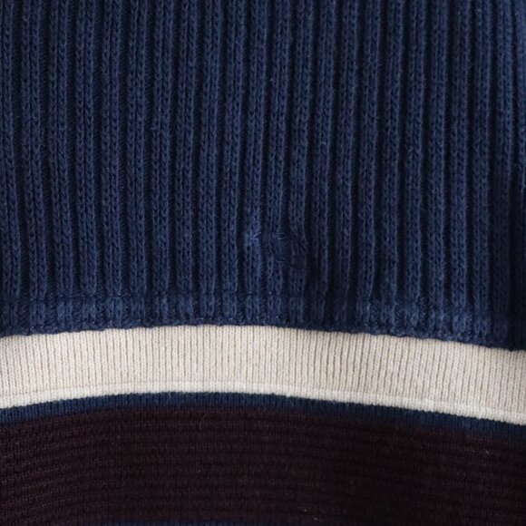 Arnold Palmer Mens Blue Sz S Polo Ribbed Pullover Collared Comfy Sweater - Picture 5 of 10